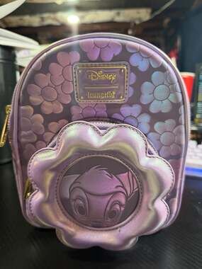 Loungefly Disney Bambi Lavender Iridescent Micro Mini Backpack